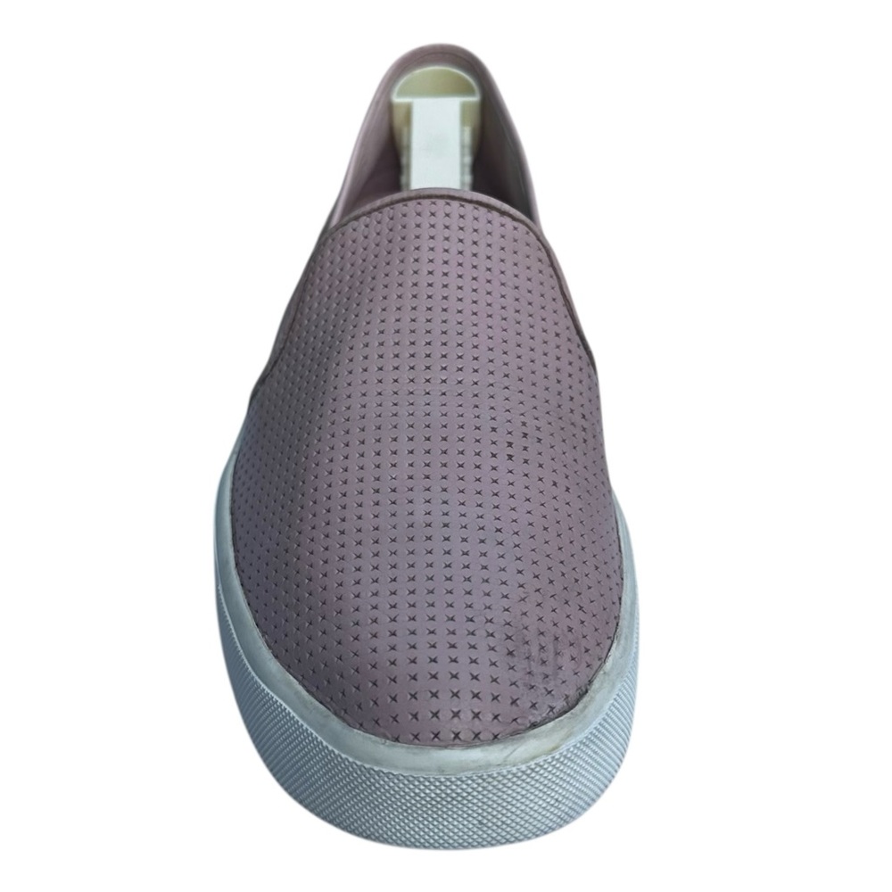 Vince Perforated Leather Slip On Sneakers Shoes Blair 5 Rose Pink US 8 Comfy - Picture 2 of 16